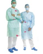 Camici monouso TNT  STERILI Verde o Azzurri  EURONDA ALLE 5pz