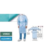 Camici monouso SMS Azzurri  Sterili  10pz(E)