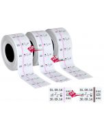 ETICHETTE PER ETICHETTATRICI 9 Rotoli