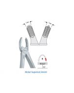 Pinza per  Estrazione Falcon Fig. 18  Molari Superiori Sx