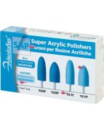 Gommini Identoflex  per manipolo dritto  SAP Blu-Azzurri 6pz.