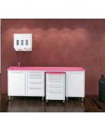 Serie Mobili Tavom by TECNOLAM "MAYA" Piano Vetro