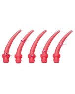 Puntali TERMINALI INTRAORALI ROSSI per AQUASIL LV E XLV Oral tips 100pz.626383