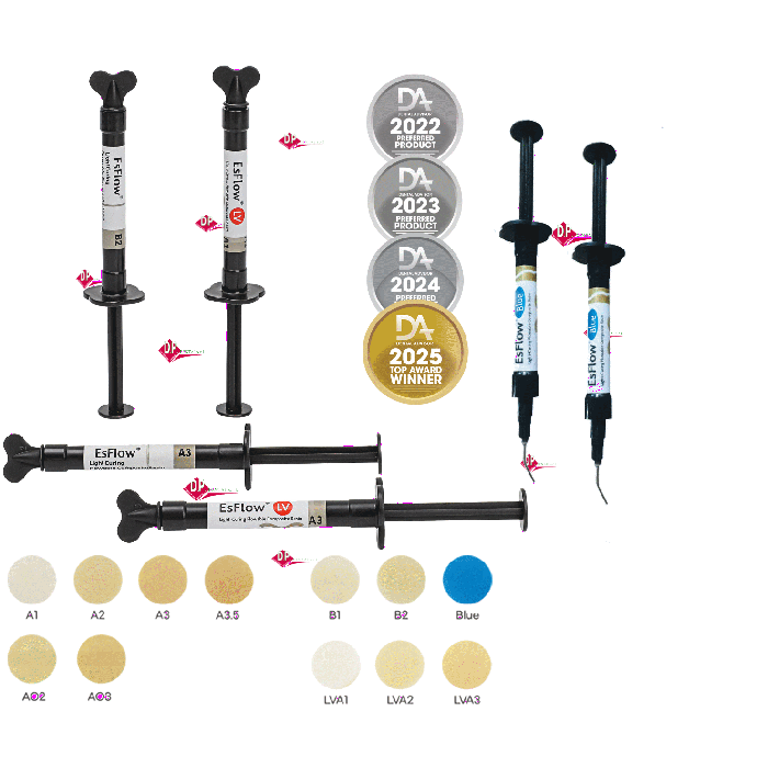 Nanocomp Flow Composito Fluido Universale A2 – Resina Fotopolimerizzabile 2x2g