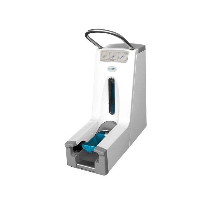 Amc Dispenser Copriscarpe Automatico Professionale Design Elegant, Distributore Automatico Copriscarpe Monouso Per Casa, Ufficio, Lavoro, Struttura Robusta, Omaggio 100 Pz Copriscarpe Monouso, Oro - 7