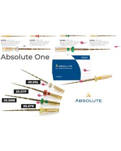 ABSOLUTE ONE  Strumenti NiTi x4pz  (vedi waveOne Gold) 