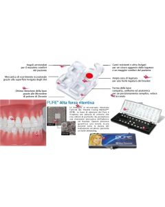 ATTACCHI IN MONOCRISTALLO DI ZAFFIRO PURE 20pz