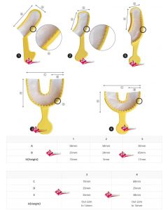 BITE TRAY (Tipo-Triple Tray) Portaimpronte monouso
