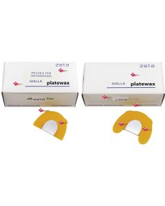 PLATEWAX CERA PREFORMORMATA  per Centrica  SOFT GIALLA  24pz
