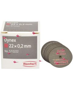Dischi separatori con fibra  Dynex  20pz- RENFERT