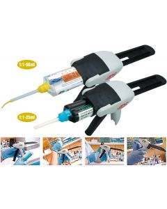 DISPENSER  Per siliconi- Pistola-  con Adattatori  OPTIMA UNIQUEPRESS - IDS -   