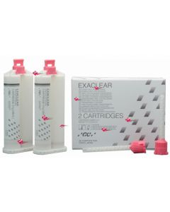 EXACLEAR  2 CARTUCCE DA 51 GR. + 6 MIX. TIPS