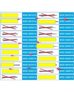 FRESE DIAMANTATE MONOUSO  UNISTERIL 60PZ.