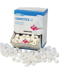 GUAINE in NITRILE   Monouso  UNIVERSALE OMNITEX OMNIA   **BIANCHE**