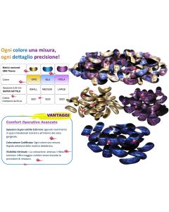 MATRICI SMS TITANIO 0,03mm 50pz