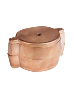 MUFFOLA IN 4 PARTI CIRCOLARE IN OTTONE - Sirio