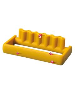 Portafrese a scatto con 4 fori grandi RA e 8 fori piccoli FG Gialli