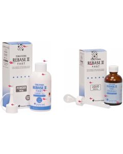 Tokuyama  (Tokuso) Rebase II  fast  Ricambi Polv. 80gr. -  Liq. 50ml
