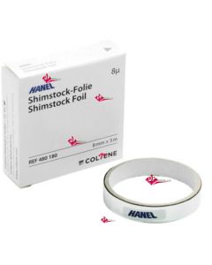 Shimstock Film metallico  8 micron 5mt Hanel