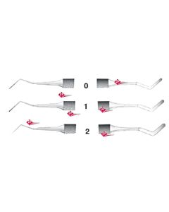 Spatole per medicazione Heidemann n°0 - 1 - 2