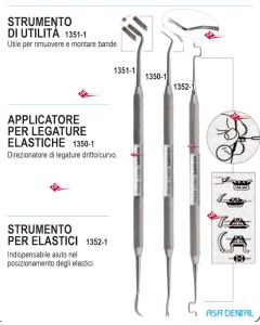 Strumenti di Utilità Ortodonzia   Elastici - Legature - Bande Asa Dental