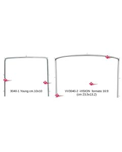 ARCHETTO telaio per DIGA in  Metallo Asa dental