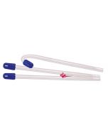 Aspirasaliva  Total Comfort 100pz   -TRASPARENTE- Tappino Blu