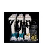 SUPPORTO PER   PISTOLE DISPENSER 4  CON SCOMPARTI 