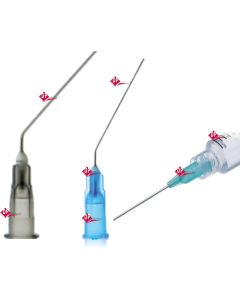 Aghi CANNULE PER LAVAGGI CANALARI con attacco Luer 50pz.25 G o 27 G  BJM