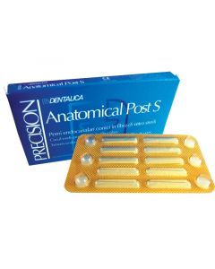 Anatomical Post " S" Perni canalari in fibra di vetro STERILI 10pz - Precision dentalica