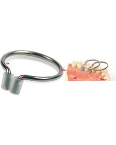 Anelli Quickmat Ricambi POLYDENTIA 5 anelli Quick + 10 anellini in silicone