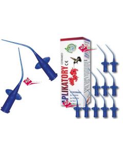 Puntali applicatori Elastici 90° flessibili 10pz (cappilary tips)