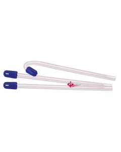 Aspirasaliva  Total Comfort 100pz   -TRASPARENTE- Tappino Blu