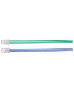 Aspirasaliva  Qualità Superiore 1000pz verde / azzurro 15cm