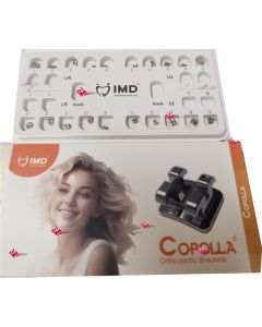 Attacchi Ortodontici IMD Metal Bracket MBT "MINI" + Archi in OMAGGIO