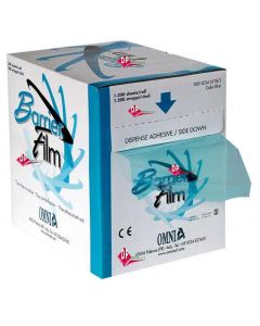 Pellicola protettiva Barrier Film OMNIA 1.200 strappi Azzurri con Dispenser