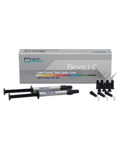 BINER LC META BIOMED 2x2ml ( idrossido di calcio Fotopolimeriz.) vedi calcimol