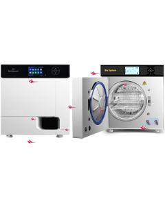 Autoclavi BIOCLAVE  BioSystem  Classe B da 22lt  *DEI*
