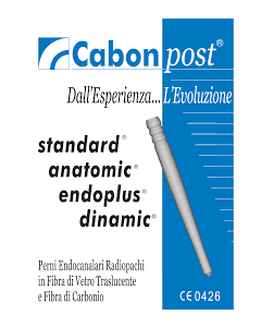 CABON POST ENDOPLUS perni fibra vetro 