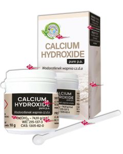 CALCIUM HYDROXIDE Idrossido di calcio Polvere 10gr.