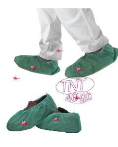 Copriscarpe (sovrascarpe)  calzari in TNT verde  100pz