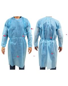 Camici monouso TNT AZZURRI Non Sterili  10pz