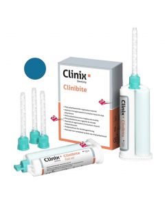 Clinibite  Kit  Silicone per la Registraz. occlusale 2 cartucce da 50 ml (tipo occlufast) (Prezzo da scontare)