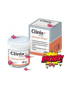 Clinicem Temp II  Cemento x otturazione  provvisorio  40gr. - CLINIX