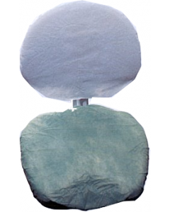 Copriseggiolino  verde/bianco/arancio 50pz