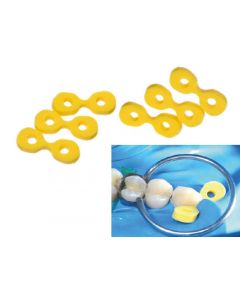Cunei elastici Westpoint  per matrici sezionali SMS Gialli 2.0mm - Blu 2.5mm