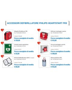 Defibrillatore Philips HeartStart FXR ACCESSORI