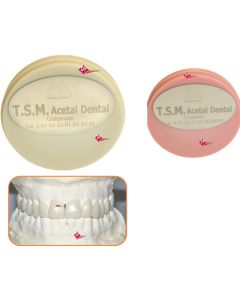 SMILE TMS ACETAL DISCO In PMMA  per CAD-CAM  - ø 98,5 mm