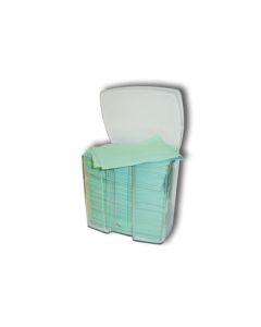 DISTRIBUTORE PER SALVIETTE a taglio 18x13,8x17h. col. trasparente