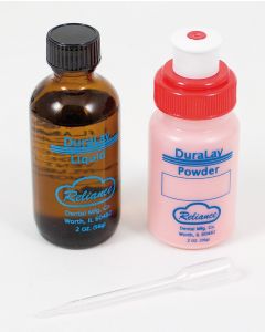 DURALAY ROSSA/CLEAR  kit Polv. o Liq. Calcinabile  2 once
